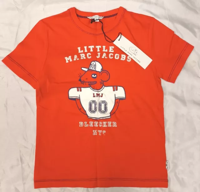 Little Marc Jacobs (6 Years) Kids T-Shirt (Red) - NEW TAGS