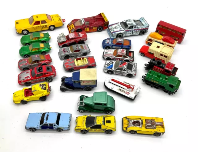 MATCHBOX HOT WHEELS diecast car bundle joblot for spares repairs