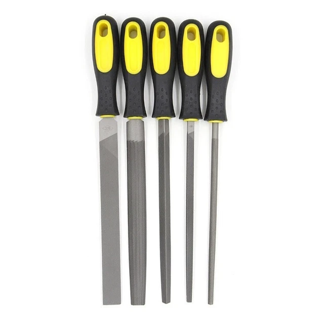 Lima de acero metal artesanía tallado dientes medios lima de carpintería ras de madera de madera