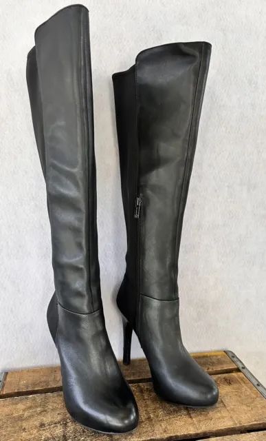 Jessica Simpson Womens ‘Avalona ' Knee High Leather Boots size 7.5