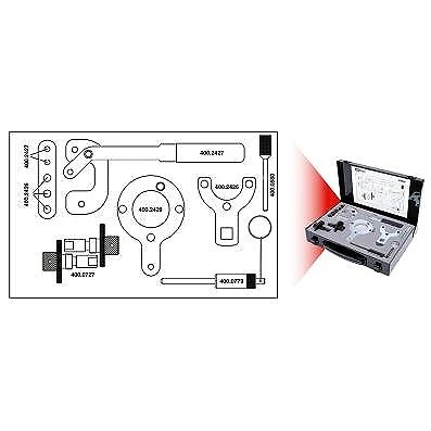 KS TOOLS Set Utensili Regolazione Motore per Fiat Ford Opel Suzuki, 12 pezzi