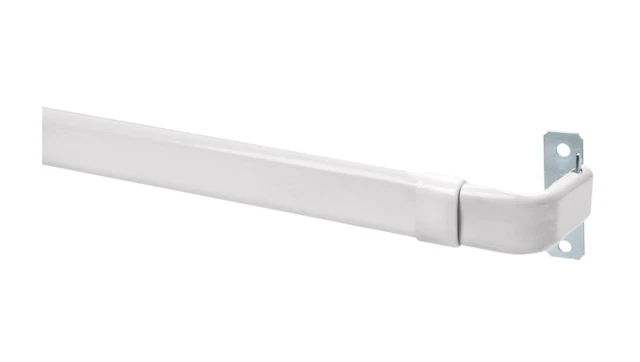 1½" Lock-Seam Adjustable Curtain Rod - 2-Pack