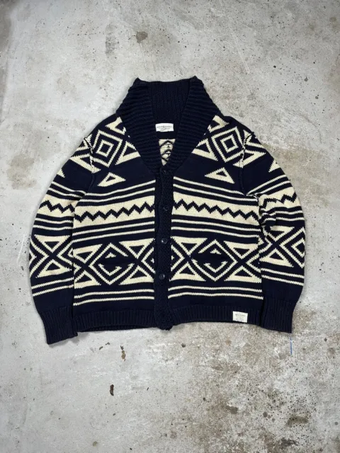 Denim and Supply Ralph Lauren Knit Cardigan Rare Aztec Vintage Polo