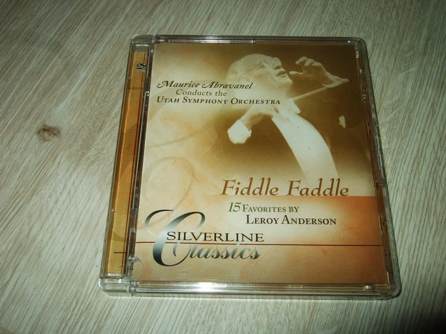 Abravanel : 15 Favorites By Leroy Anderson Dvd Audio 2003 Silverline Usa