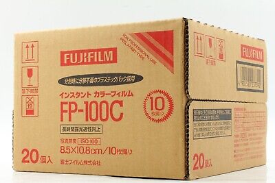 "TOTALMENTE NUEVO 11/2017" FujiFilm FP-100C Pro película a color instantánea 20 paquetes de JAPÓN