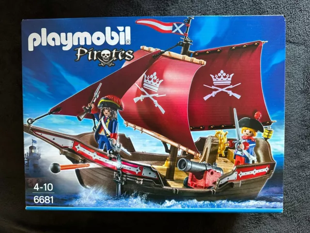 PLAYMOBIL 6681 Soldaten Kanonensegler / Piratenschiff NEU & OVP