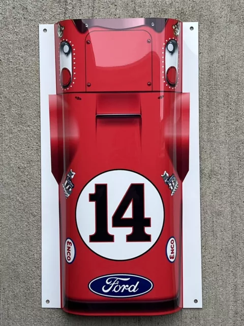 WOW!! Indy 500 Aj Foyt 1967 Race Car 3D Wall Art