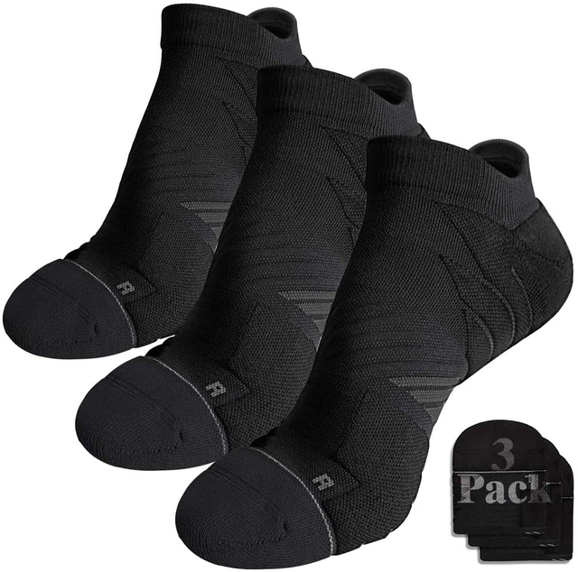 No Show Running Athletic Anti-Blister Wicking Coolmax Socks, Seamless Anti-Odor
