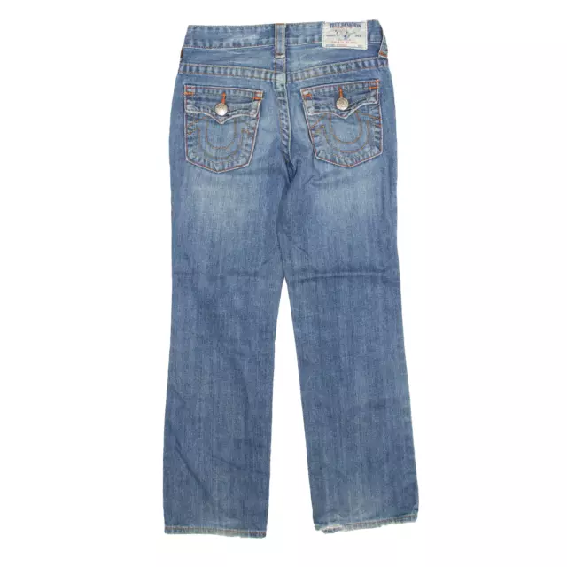 Jeans blu TRUE RELIGIOSI per bambina età 8 anni regolari dritti W24 L24 3