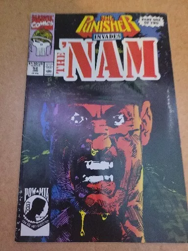 The 'Nam #52 Frank Castle Punisher Invades The NAM - 1991 - Marvel Comics
