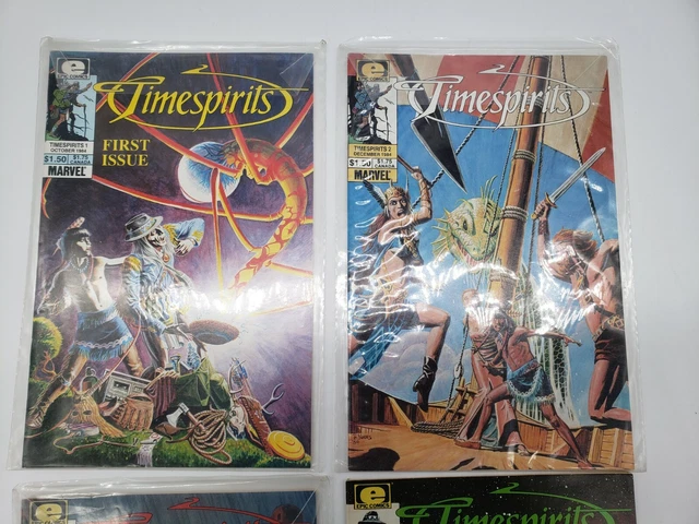 Lot of 9 Epic Marvel Image Top Cow Comic Books - Timespirits Weapon Zero 2