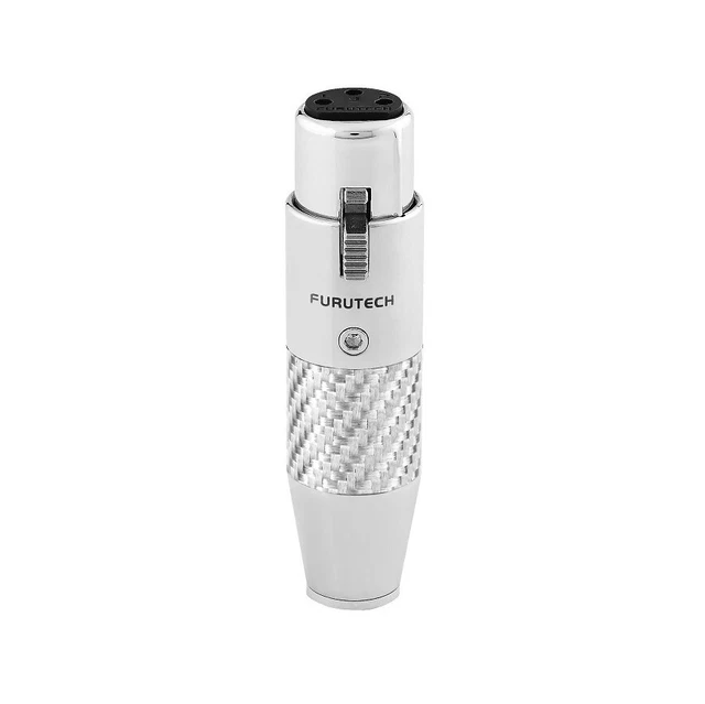 FURUTECH CF-602F NCF (R) high-end grade XLR plug rhodium plated (1 piece)