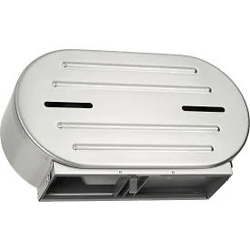 ASI Surface Mounted Twin 9" Jumbo Roll Toilet Tissue Dispenser - 0040 Asi Group