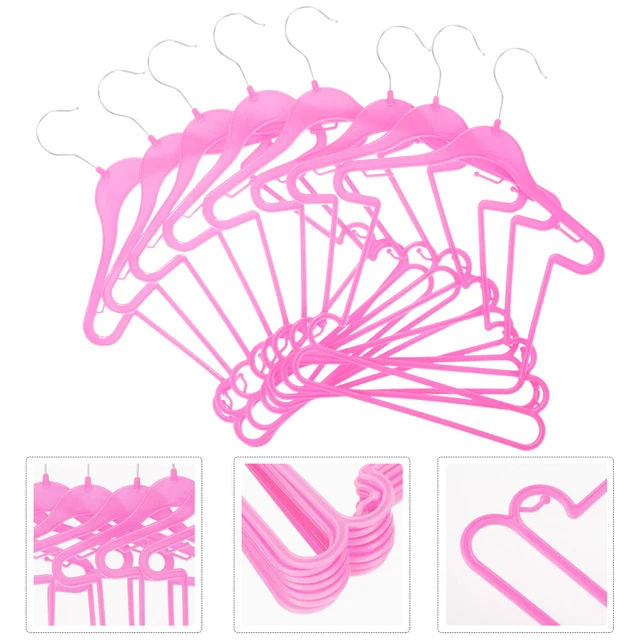 10 Pcs Appendiabiti Per Bambini Plastica Siamese Armadio Bambino