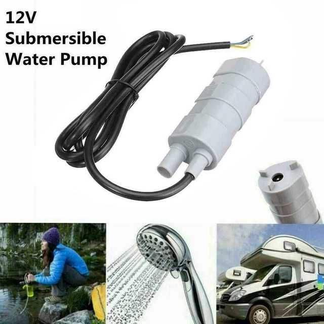 12V WATER PUMP Submersible Caravan Camper Motorhome Flow Whale UK Pump