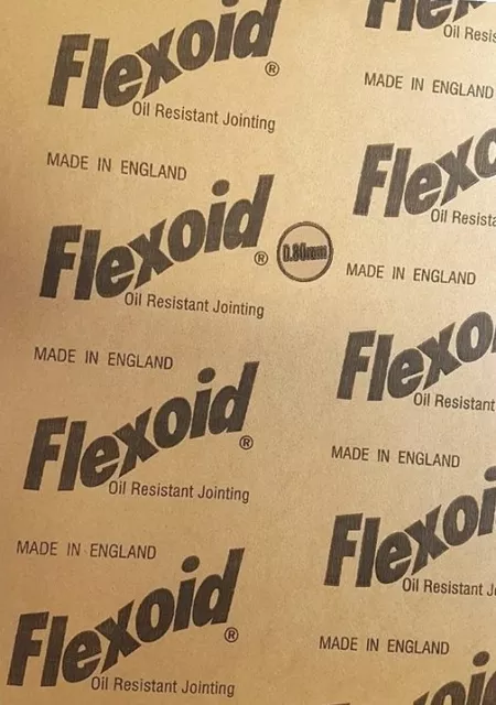 GENUINE FLEXOID PAPER SHEET 0.8MMTHK A4 size genuine flexoid 2 sheets per set