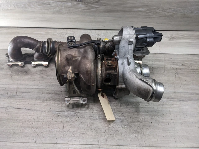 17-20 OEM BMW F22 F30 F32 G30 G12 B58 Engine Turbo Charger w/ Manifold EWG 59k