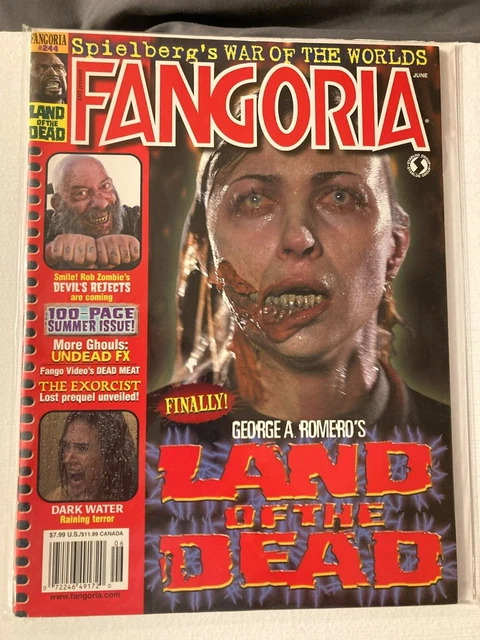 Fangoria magazine #244 Rob Zombie Devil’s Rejects Land of the Dead Dark Water