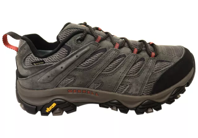 Mens Merrell Moab 3 Gore Tex Wide Fit Leather Hiking Shoes - ModeShoesAU