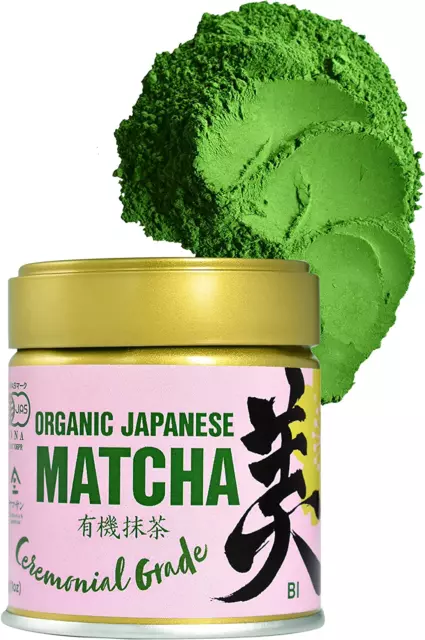 Japanese Ceremonial Grade Matcha, Matcha Green Tea Powder, 100％ Authentic Japane