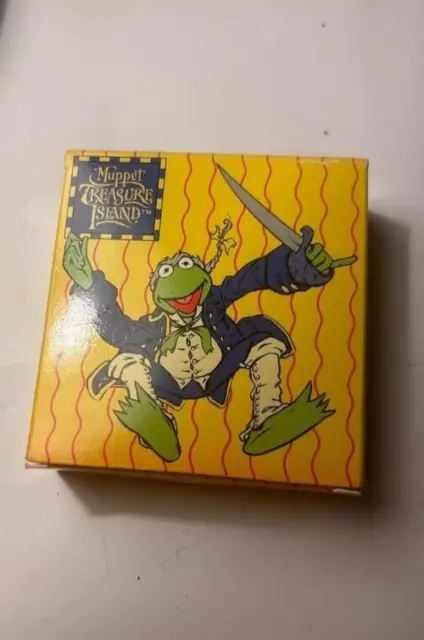 1988 Muppet Treasure Island Avon Kermit The Frog Soap On A Rope Henson