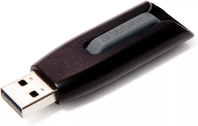 Verbatim 49168 256GB V3 Store n Go USB 3.0 Flash Drive Grey