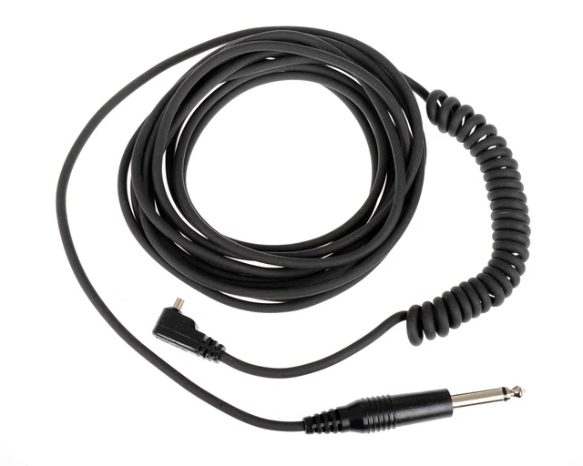 Cable de sincronización Bowens de 4 metros, enchufe conector para PC a 6,35 mm para cabezales flash de estudio #BW-1821