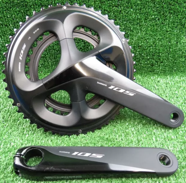 Shimano 105 Crankset FC-R7000 50-34T  172.5mm 2x 11 Speed Hollow Tech II . Ref:H