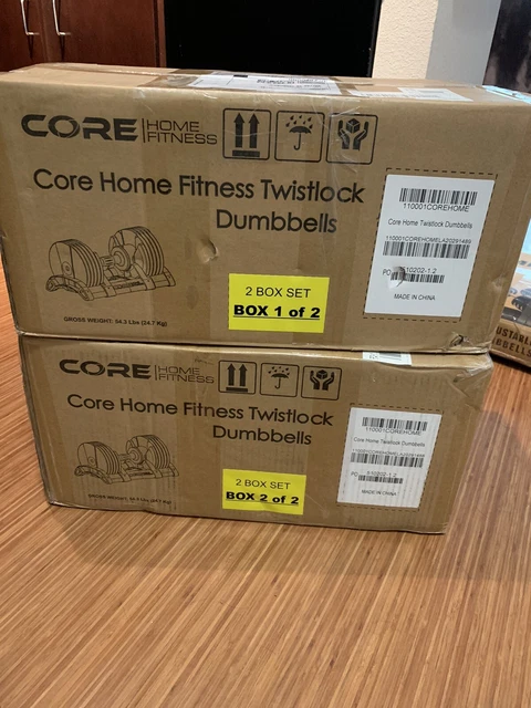 Core twistlock 2025 dumbbells