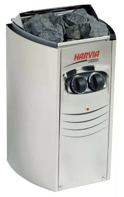 Sauna Heater Electric Stove HARVIA Vega Compact 3.5 kW with Stones