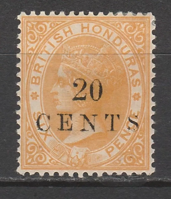 British Honduras 1888 Qv Small Numeral 20C