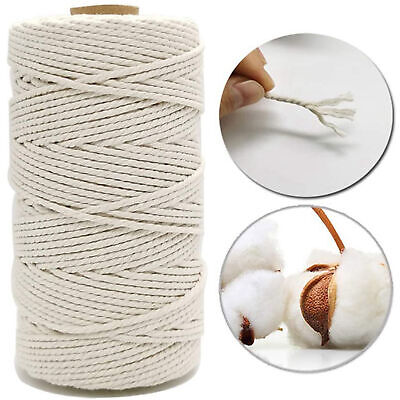 1 Juego de cordones de algodón macramé, artesanía muy extendida,