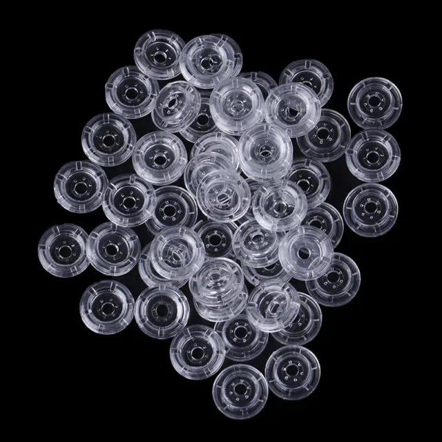 50 Set kam T5 clear plastic resin snaps button fasteners press stud 12m^H5BAD Bn