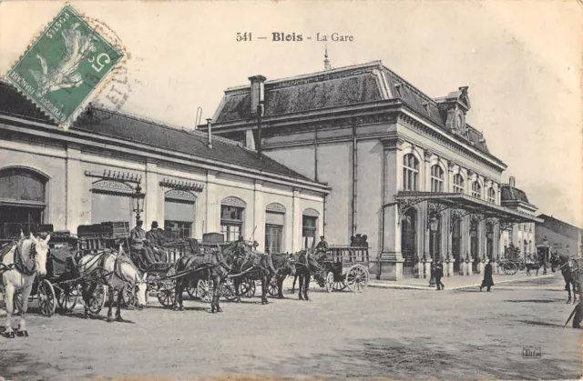 Cpa 41 Blois La Gare