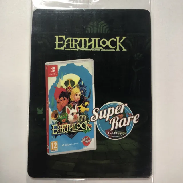 Earthlock Video Game Sealed 4 Trading Card Pack Super Rare Games SRG Exclusive