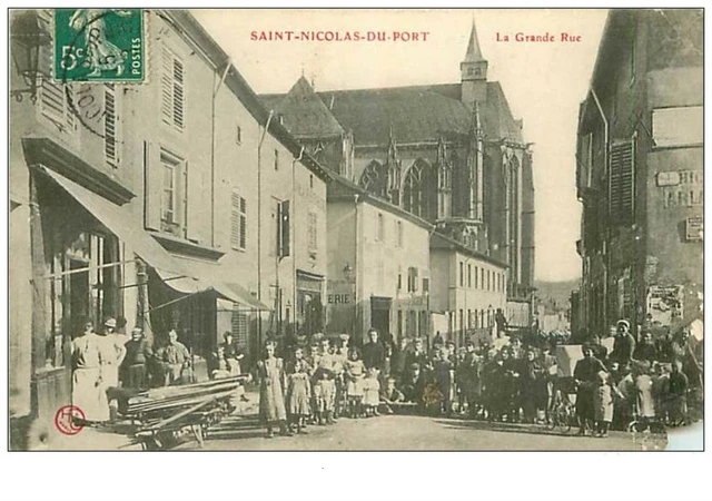 54.ST NICOLAS DU PORT.n°2979.LA GRANDE RUE.SEE STATE
