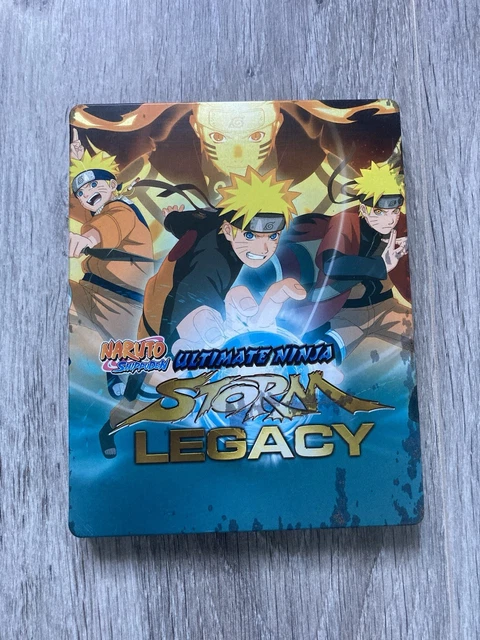 Naruto X Boruto Ultimate Ninja Storm Connections Naruto Shippuden Ultimate Ninja Storm Legacy PS4 - Édition Steelbook - Bon état Complet Steelbook Blu Ray 4k