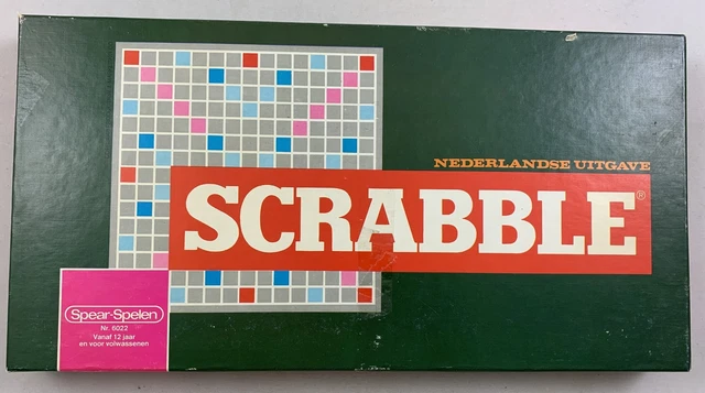Scrabble Nederlandse Uitgave Bordspel Spel Gezelschapsspel Plastic Stenen Letter