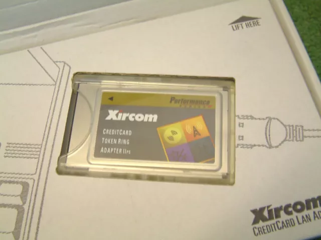 Vintage Xircom PCMCIA Kreditkarte IBM Token Ring Adapter IIps - PS-CT2-16CTP-EU 2