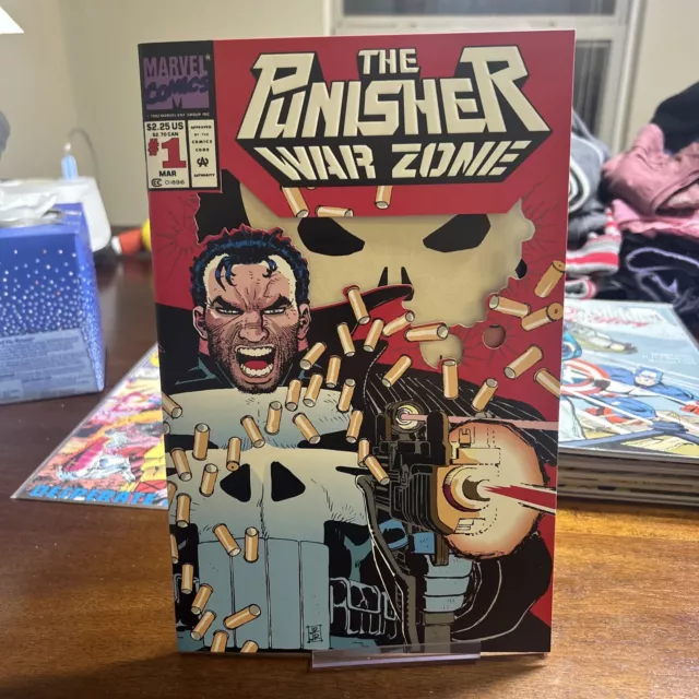 The Punisher: War Zone #1 NM+ High Grade 1992 Marvel Comics NEWSSTAND ISSUE
