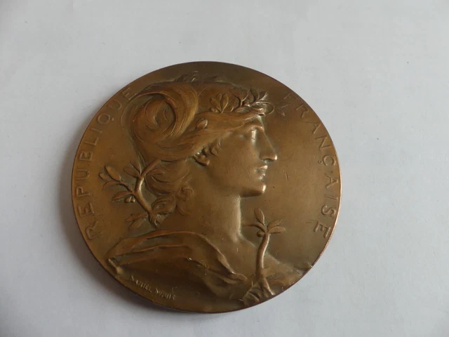 Médaille Exposition Universelle Paris 1889 - Par Bottée - Plomb - XIXe