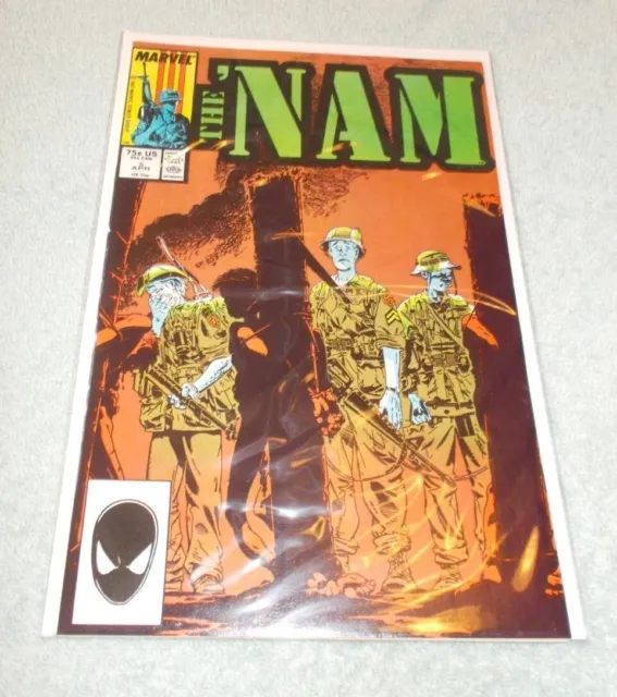 The Nam # 5 1987 Marvel War Comic Doug Murray Vg+ (Thank You Vets!)