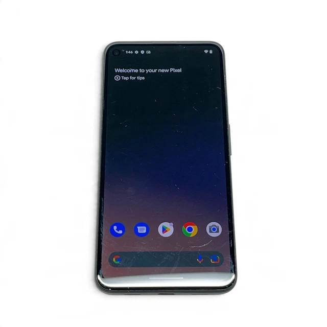 GOOGLE PIXEL 4A 128 GB Black - Unlocked - VG - NEEDS NEW BATTERY