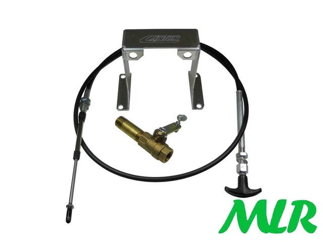 Accumulatore Pressione Olio Accusump 6 Piedi Kit Cavo Valvola Manuale Pesante