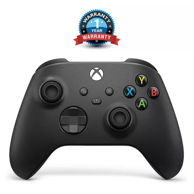 Official Microsoft Xbox Controller - Carbon Black (Series X/S & Xbox One)