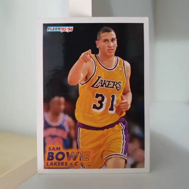 Sam Bowie 1993-94 Fleer NBA Basketball Trading Card #311
