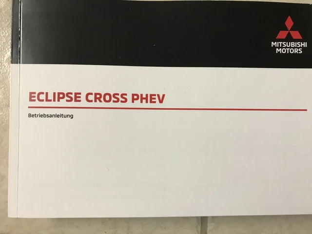 Mitsubishi Eclipse Cross Bedienungsanleitung Deutsch