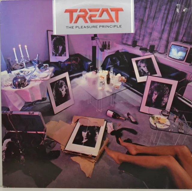 Treat - The Pleasure Principle -  12"  LP (Z207)