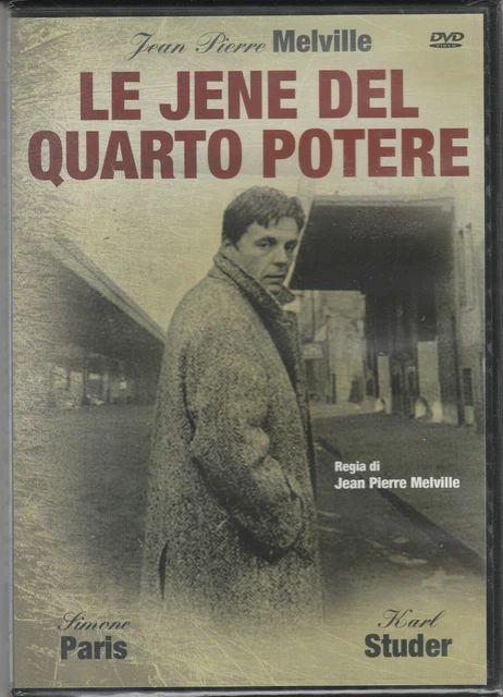 Dvd LE JENE DEL QUARTO POTERE Jean Pierre Melville nuovo sigillato 1959