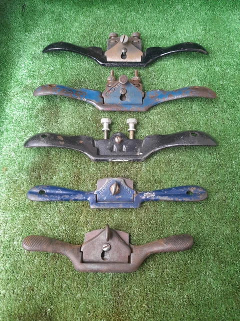 Marples Spokeshave Stanley Spokeshave Record Spokeshave 5 x Spokeshave (1628A)
